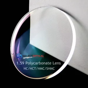 Hot Sales 1.59 Single Vision Polycarbonate PC Optical Lens For Glasses