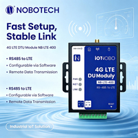 NOBOTECH Routeur industriel DTU 4G et Wi-Fi RS485, module enregistreur de données, passerelle 4G LTE multifonction OEM