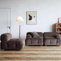 Canapé simple en tissu Mario Bellini, fauteuil de loisirs, combinaison libre, populaire auprès des partenaires