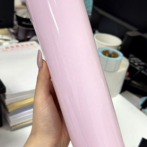 Vinilo Autoadhesivo para Vehículos PET TPU Autoregenerable Súper Brillante Rosa Cristalino 5 pies x 60 pies, Fabricado en Guangzhou, Adhesivos para Autos - Product Image 5