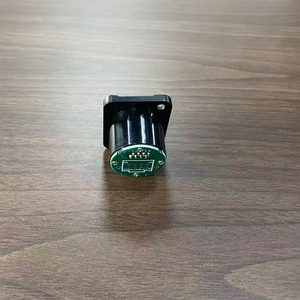 Conector Ethernet Circular RJ45 Impermeable para Montaje en Panel Industrial, Adaptador de Cable a Placa de 8 Pines, Adaptador RJ45 Hembra - Product Image 3