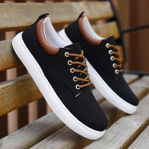 Zapatos Planos de Lona para Hombre, Estilo Casual, para Caminar, Conducir y Skateboard, a Bajo <span class=keywords><strong>Precio</strong></span> - Product Image 5