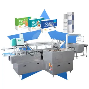 ORME Fully Automatic Horizontal Blister Vertical Fold Box Package Pack Machine Goblet En Carton Equipment