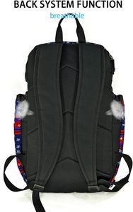 Échantillon gratuit, vente en gros, sac à dos de sport imperméable de grande capacité, football, basketball, sac à dos personnalisé pour la salle de sport - Product Image 2