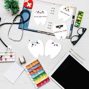 Cadeaux personnalisés pour la Semaine des Infirmières : Blocs-notes adhésifs en forme de <span class=keywords><strong>dent</strong></span> pour assistant dentaire, bloc-notes Post-it pour dentiste, pour adultes - Product Image 5