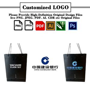 Mug d'entreprise personnalisé avec logo, ensemble de vaisselle personnalisée, thermos, bouteille isotherme en acier inoxydable - Product Image 2