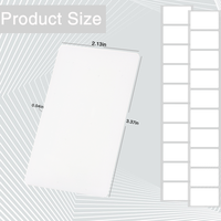 Impresoras de Tarjetas de Identificación al por Mayor, Tarjetas de PVC RFID en Blanco para Membresías y Hoteles, Resistentes al Agua, con Colores Personalizables
