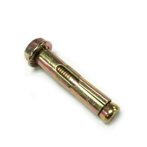 Perno <span class=keywords><strong>de</strong></span> Expansión <span class=keywords><strong>de</strong></span> Alta Resistencia con Brida Hexagonal, Acero al Carbono, Zincado Amarillo, <span class=keywords><strong>para</strong></span> Construcción en <span class=keywords><strong>Hormigón</strong></span> - Product Image 2