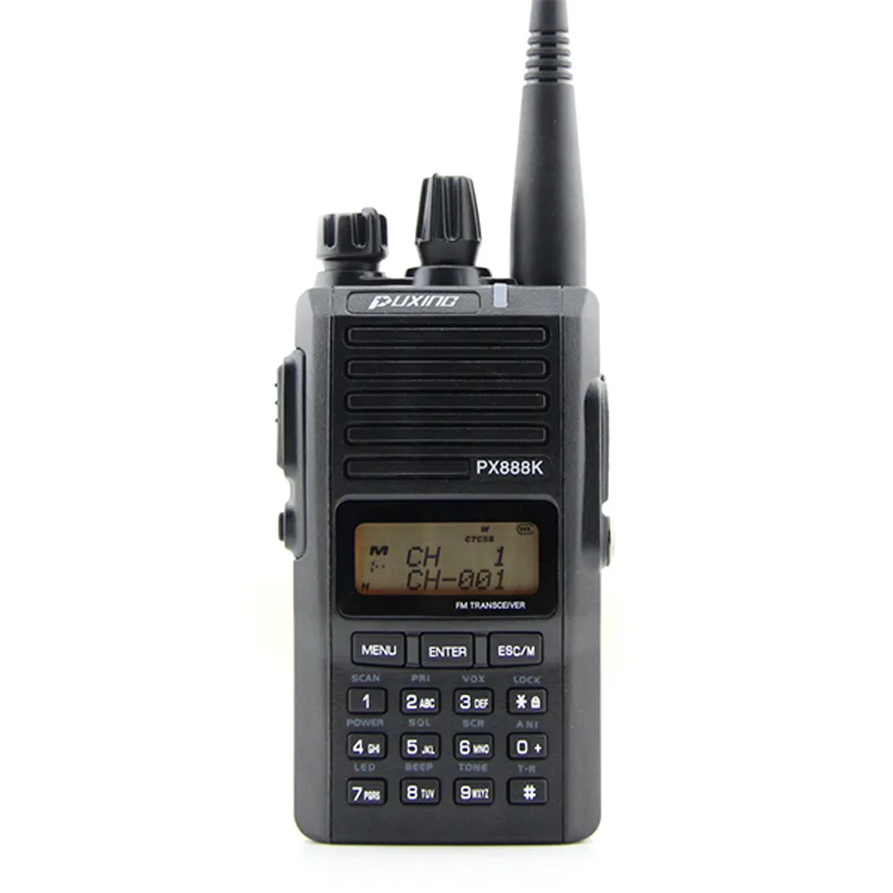 מקורי יקר PuXing נייד רדיו PX-888 VHF 136-174 Mhz רדיו חם משדר עבור תקשורת