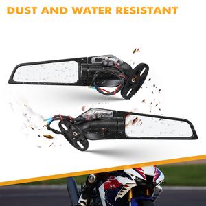 BEVINSEE para Suzuki GSXR1000 para <span class=keywords><strong>Yamaha</strong></span> R3 R15 R6 V3 V4 Motor espejos retrovisores con señal <span class=keywords><strong>de</strong></span> giro LED 2001 2002 -2019 2020 <span class=keywords><strong>2021</strong></span> - Product Image 5