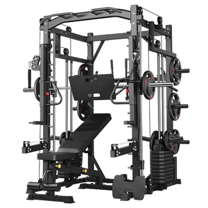 Attrezzatura per Fitness da palestra con cavo multifunzione Crossover Smith Power Rack Squat Machine