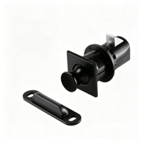 Loquet de porte d'armoire à came rotative en plastique pour tiroir d'armoire et boîte à outils