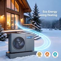 Bomba de Calor Inverter DC HAIWEISI R290 EVI, CE ERP A+++ BAFA, 10kW Monobloque, Calefacción Residencial y Comercial, Alemania, Metálica