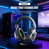 Headset Gaming 7.1 Populer Grosir, Headphone XBOX dengan Mikrofon Lepas Pasang, Driver 50mm, Nirkabel, Over-ear untuk Gamer