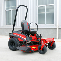 Tracteur tondeuse autoportée 0-12 km/h, tondeuse à gazon à braquage zéro de 50 pouces pour jardins et terrains de golf, tondeuse commerciale