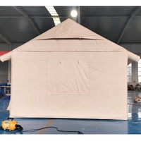 Tente de camping de luxe multi-personnes personnalisée en usine tente familiale gonflable d'extérieur pour maison tente gonflable de camping