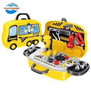 עיצוב חדש להעמיד פנים לשחק משחקים כלי פלסטיק סט צעצועים צעצועים סדנת צעצוע עם מזוודה - Product Image 1