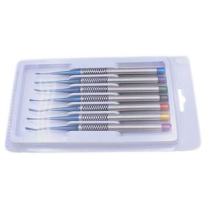 Set gunting gigi minimal, 7 buah Tang pencabutan, Tang <span class=keywords><strong>Dental</strong></span> titanium Aloi - Product Image 4
