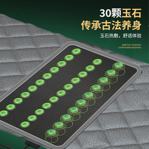 Massage Mattress Full Body Smart Massage <b>Pad</b> With Heat Vibration Air Pressure <b>Neck</b> Lumbar Back Relief Home Electric <b>Heating</b> - Product Image 2