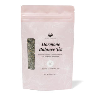 Tisane de ménopause mélangée pour l'équilibre hormonal et la régulation <span class=keywords><strong>du</strong></span> <span class=keywords><strong>cycle</strong></span> <span class=keywords><strong>menstruel</strong></span> Thé de feuilles de santé à la saveur en vrac - Product Image 5