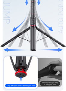 Nouveau trépied perche à <span class=keywords><strong>selfie</strong></span> ultra-longue en alliage d'aluminium TT01 1,77 m 2025 tout-en-un avec télécommande magnétique à déclenchement automatique - Product Image 5