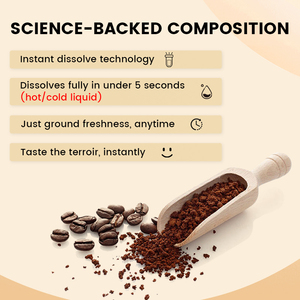 Lifeworth Gesunde Kontrolle Pulver Gewichtsfit Ganoderma Instantkaffee mit Garcinia Cambogia Diät Grünkaffee - Product Image 4