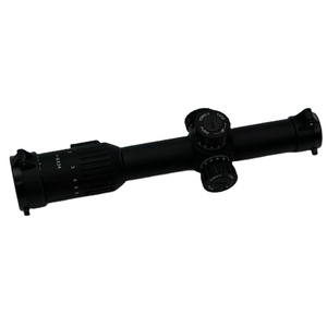 Oem ODM Optics 1-<span class=keywords><strong>6x24</strong></span> IR đầu tiên tiêu cự máy bay màu đỏ chiếu sáng tháp pháo khóa thiết lập lại chiến thuật nhôm đốm phạm vi - Product Image 1
