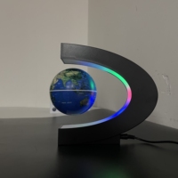 Globo flotante de levitación magnética que cambia de Color, lámpara, regalos geniales, Globo flotante con luces LED