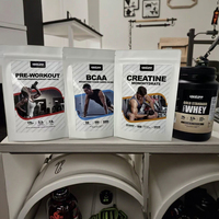 Créatine monohydrate en gummies OEM, poudre de créatine pré-entraînement, poudre de protéines de lactosérum, poudre de protéines, compléments alimentaires pour la croissance musculaire