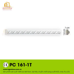 บัวผนังลายไม้กันน้ำ PS |   ขายส่งจากโรงงาน โพลีสไตรีน โมลดิ้งตกแต่งภายใน รุ่น PC161 - Product Image 3