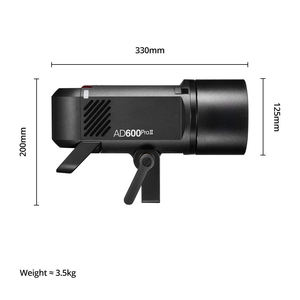 Ad600proii Ad600 <span class=keywords><strong>Pro</strong></span> II 600ws แฟลชกลางแจ้ง TTL ความเร็วสูงพร้อมระบบ X ไร้สาย2.4G ที่อัปเกรด Ad600bm - Product Image 2
