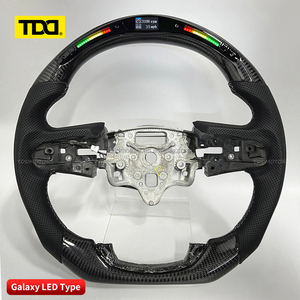 Volante de fibra de carbono TDD LED para Chevrolet C5 C6 C7 C8 Silverado GMC Cruze Camaro SS, volante GMC personalizado original - Product Image 2