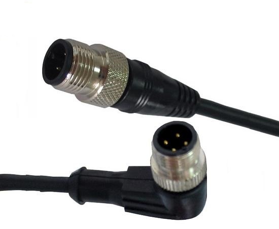 Industrial IP68 M5 M8 M9 M12 M16 M23 Waterproof Male Female Plug 3-8 Pin Cable Wire M12 Connector Made in China
