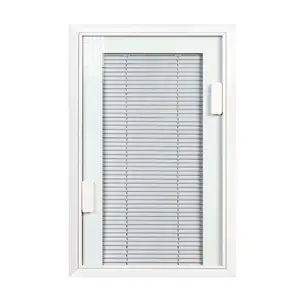 Magnet blinds built-in blinds between glass shutter blinds window with magnetic control