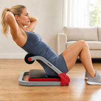 Appareil d'entraînement abdominal portable unisexe en alliage d'aluminium de haute qualité, multifonctionnel, pour exercices musculaires et abdominaux