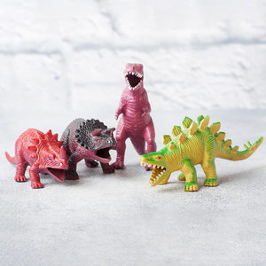 Tùy chỉnh hỗn hợp phong cách động vật hoang dã & Khủng Long bức tượng nhỏ PVC giáo dục trẻ em Đồ chơi OEM/ODM - Product Image 3