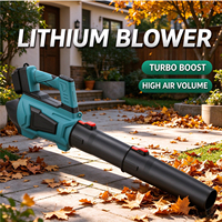 Souffleur de feuilles robuste, balayeuse d'air pour jardin, outil de nettoyage pour cour, patio, pelouse et usage extérieur