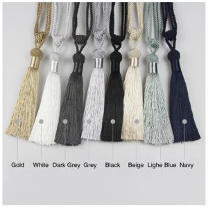 Nouvelle tendance : Attache de <span class=keywords><strong>rideau</strong></span> magnétique de style simple avec cordon à pompon <span class=keywords><strong>pour</strong></span> accessoires de rideaux de fenêtre domestiques - Product Image 3