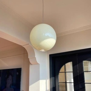 Lámpara de Techo Italiana de Cristal de <span class=keywords><strong>Murano</strong></span>, Estilo Francés, Colorida, con Protección Ocular, LED Blanco Cálido, Ángulo de Haz de 360°, Fácil Instalación - Product Image 4