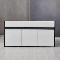 Console de salle de contrôle personnalisable en forme d'arc, bureau de travail combiné, table de commande, console de surveillance pour centre de commandement