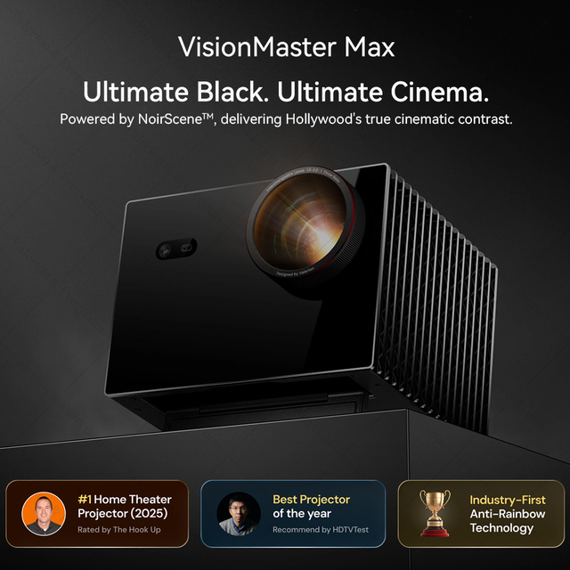 Valerion VisionMaster MAX Awol 3000 ISO Google TV Beamer 4k Grade RGB Laser Projector 4k Projecteur Proyector Video Projector