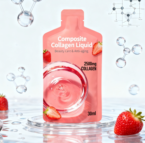 Integratore per la pelle incandescente OEM/ODM: bevanda liquida mirata al collagene e cubilosio per le donne con tutti i tipi di sapori - Product Image 1