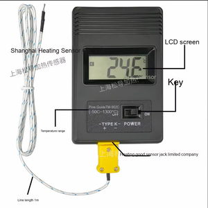 공장 도매 내구성 긴 서비스 수명 디지털 디스플레이와 신뢰할 수있는 휴대용 온도계 - Product Image 2