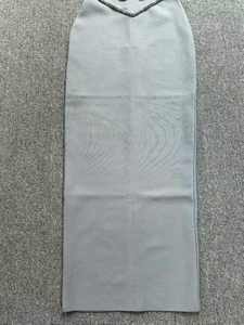 OEM fabbrica su misura senza spalline <span class=keywords><strong>abiti</strong></span> da sera <span class=keywords><strong>eleganti</strong></span> per le <span class=keywords><strong>donne</strong></span> vestito da matrimonio lungo festa con perline girocollo - Product Image 6