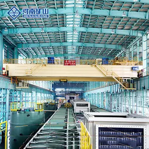 5t Double Girder Overhead Travelling Crane For The Factory Workshop With Electric Hoist Crane