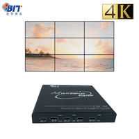 Processeur vidéo multi-écrans 4K, répartiteur vidéo 2x1 3x1, commutateurs multi-écrans 2x2 1x3 2x3 3x3, contrôleur de mur vidéo