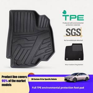 Tapis de sol de voiture TPE, revêtement de sol, tapis pour Volkswagen ID4, tapis de coffre, accessoires intérieurs de voiture - Product Image 1