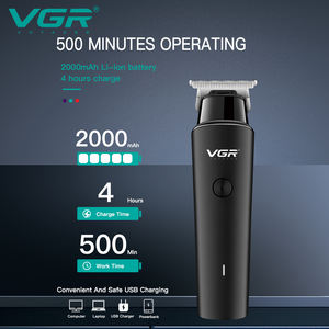VGR V-933 Zéro Lames De Coupe Professionnel Électrique Tondeuse Barbe Tondeuse Rechargeable tondeuse pour Hommes - Product Image 4