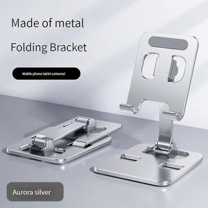 Adjustable Tablet Mobile Aluminum Desktop Foldable Alloy Cell <b>Phone</b> <b>Stand</b> <b>Holder</b> Mobile <b>Stand</b> Metal Aluminum Cell <b>Phone</b> <b>Holder</b> - Product Image 2