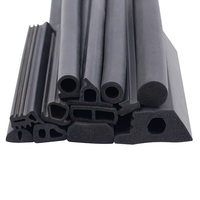 Bande d'étanchéité en mousse de caoutchouc noir rond personnalisé Matériaux EPDM pour usage industriel Caoutchouc d'étanchéité de porte